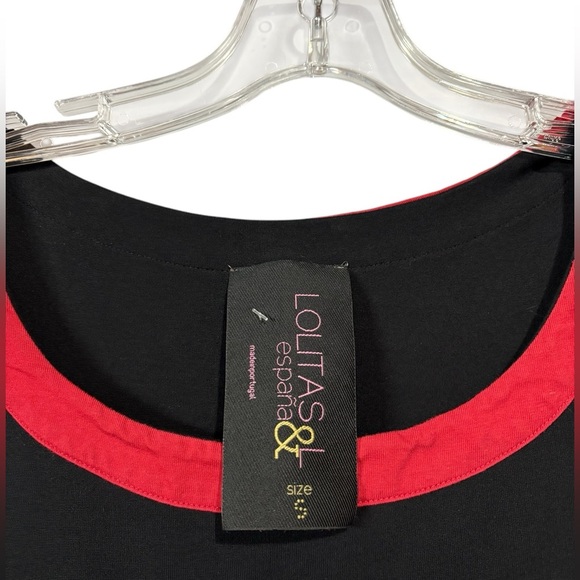 NWOT, Lolitas & Lolos, Black Dress With Floral Design, Small π - Picture 4 of 10